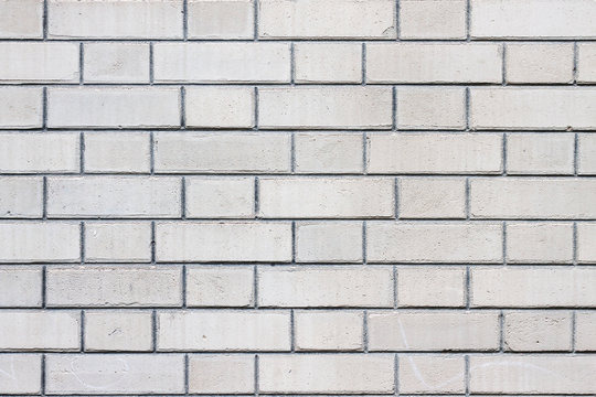 Old white brickwall texture