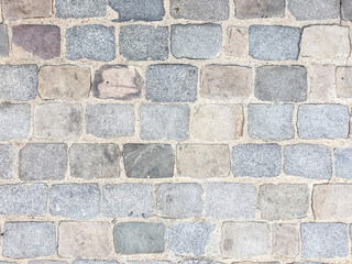 Arrière-plan texture pavés de béton gris