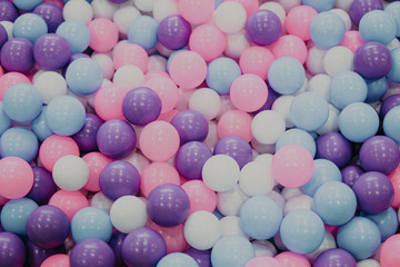lots of multicolored round balls texture background