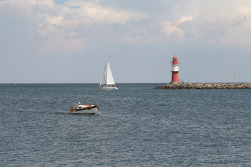warnemünde, rostock, mecklenburg-western pomerania, germany, landscape, baltic sea,