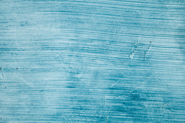 Old blue distressed wall detail