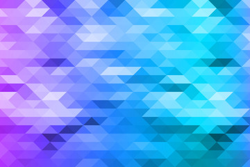 Abstract blue purple mosaic background