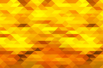 Abstract yellow autumn mosaic background