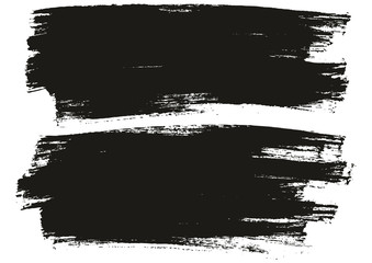 Flat Paint Brush Thin Full Background High Detail Abstract Vector Background Set 