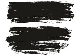 Flat Paint Brush Thin Full Background High Detail Abstract Vector Background Set 