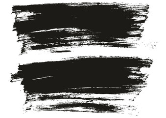 Flat Paint Brush Thin Full Background High Detail Abstract Vector Background Set 