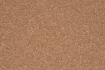 Cork board texture, abstract background. Brown frame, copy space. Timber wall surface, material. Clear notice board.