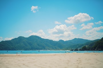 Fototapeta na wymiar 夏の日本の海