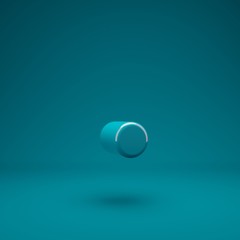 Aqua Menthe 3d point symbol. 3D rendering. Best for anniversary, birthday party, celebration, advertising.