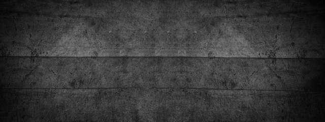 old black grey rustic dark wooden texture - wood background panorama long banner