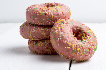 Sweet and rich donuts