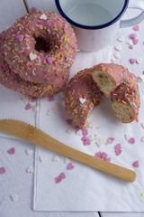 Sweet and rich donuts