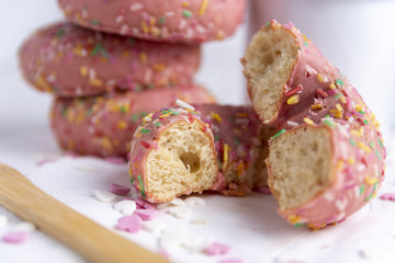 Sweet and rich donuts