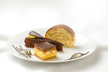 three cakes
