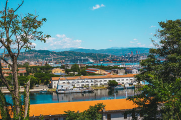 International Port of La Spezia. The port of La Spezia is one of the largest commercial ports in the Ligurian Sea
