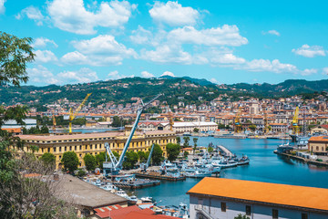 International Port of La Spezia. The port of La Spezia is one of the largest commercial ports in the Ligurian Sea