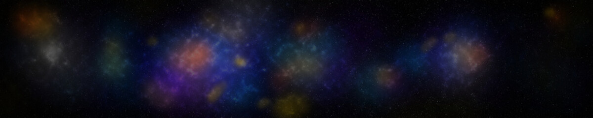 Obraz na płótnie Canvas Abstract background of stars constellation in universe galaxy. Vivid tone.