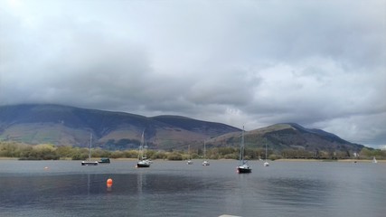 mountains and lakes