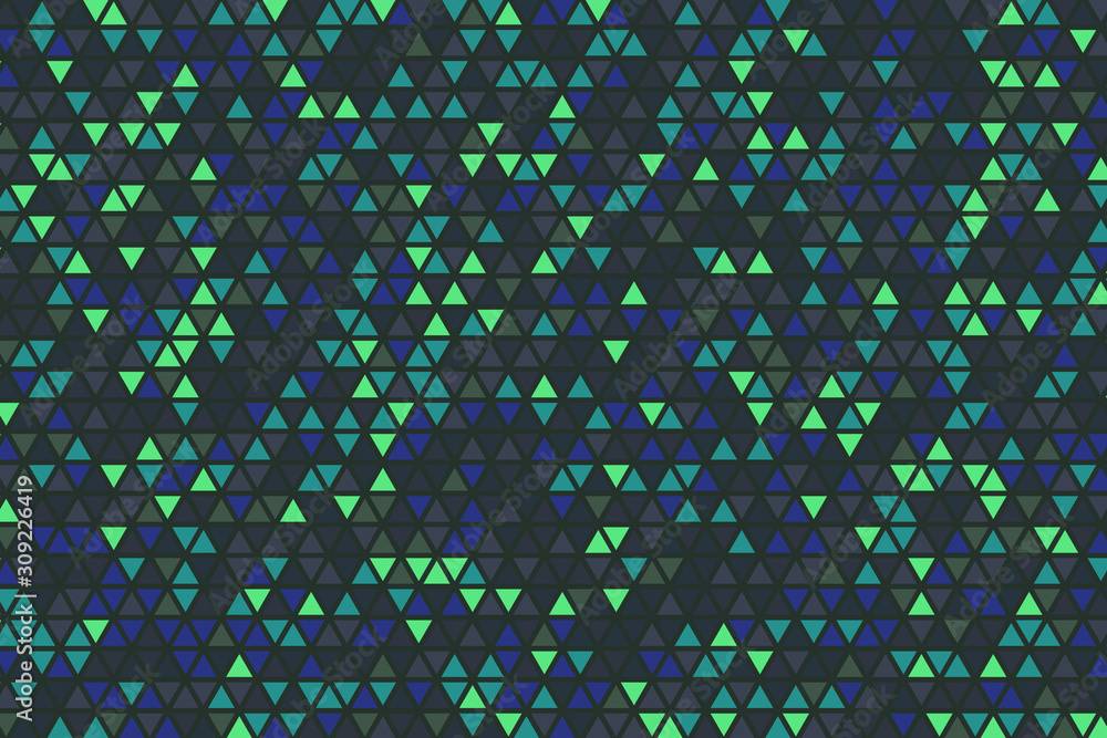 Poster polygonal backdrop. abstract multicolored background of triangles.