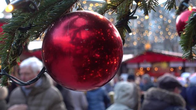Weihnachtsmarkt, Menschen, Personen