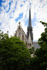 Votivkirche Votive Church in Vienna in Austria
