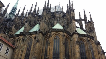 Fototapeta na wymiar Cathedral in Prague, Czech Republic