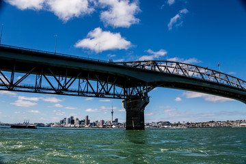 Fototapeta premium Auckland under Harbour Bridge.