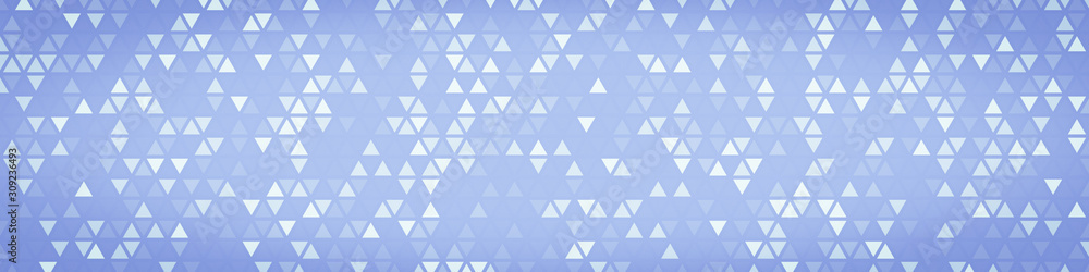 Poster abstract illustration consisting of small color triangles. triangular geometric background.