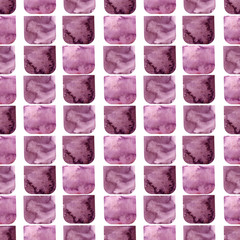 Watercolor texture Fresh and colourful kaleidoscope. Background picture with abstract shapes