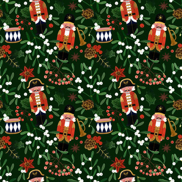 Christmas seamless pattern