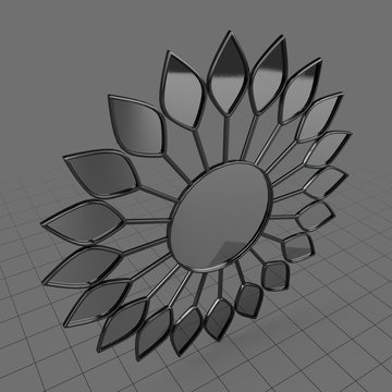 Decorative wall mirror 1