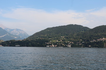 Fototapeta premium Italie - Lac de Côme - Bellagio - San Giovanni