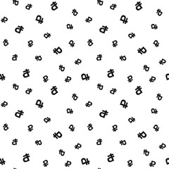 money currency sign Ruble Russia Soviet seamless pattern simple style finance business banking cash in colors, black decorated wallpaper background for website, wrapping paper, textile fabric.