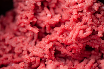 fresh delicious minced beef