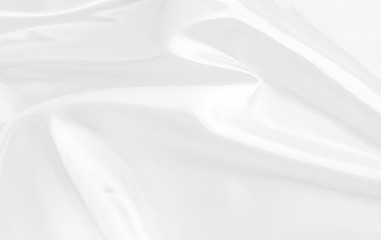 Fototapeta premium White gray satin texture that is white silver fabric silk background with beautiful soft blur pattern natural.