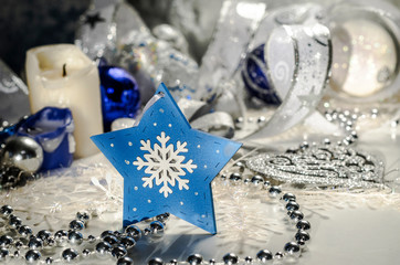 Christmas toy star snowflake