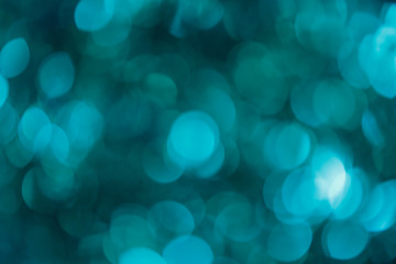 Stunning shade Aqua Menthe bokeh background. 2020.