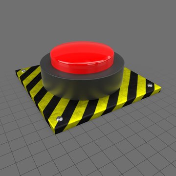 Round push button