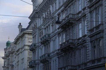 Obraz premium Building in the downtown of Vienna