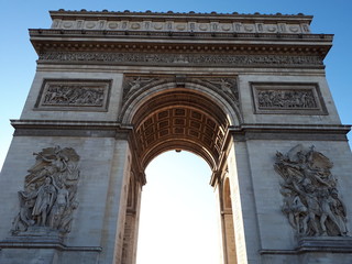Fototapeta na wymiar Arco de Triunfo Paris