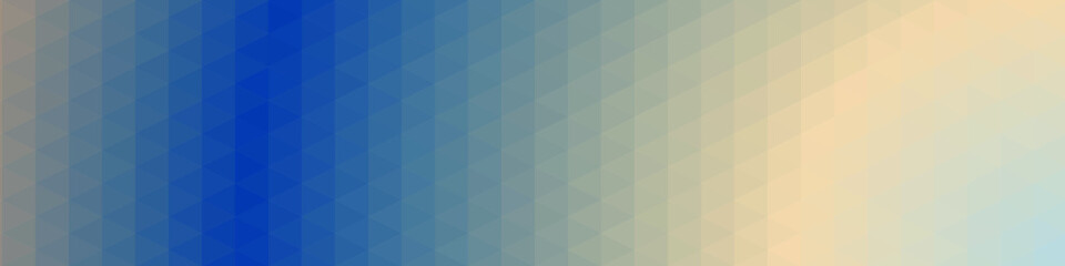 Obraz premium Classic Blue Abstract trianglify Generative Art background illustration