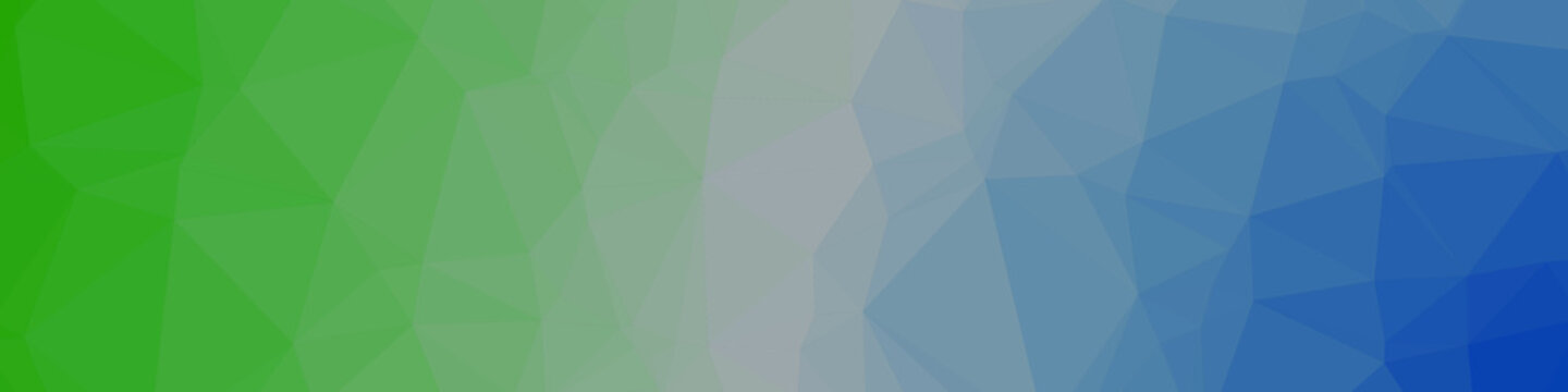 Classic Blue Abstract trianglify Generative Art background illustration