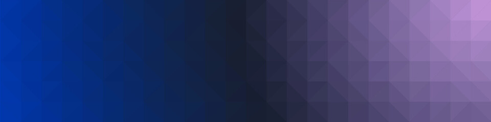 Obraz premium Classic Blue Abstract trianglify Generative Art background illustration