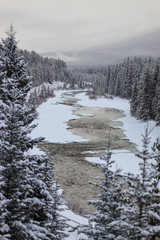 My Tesla Adventures Lake Louise Snow Driving. Photo Credit: Sergei Belski