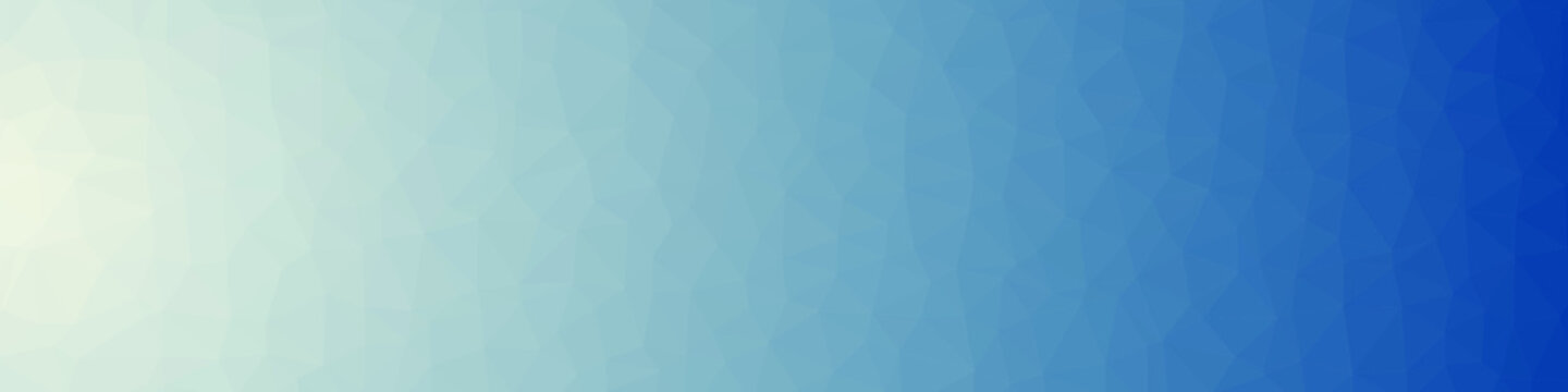 Classic Blue Abstract trianglify Generative Art background illustration