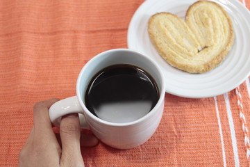 Coffee and bread