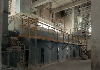 Industrial Plant for the production of concrete products mixer