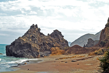 phantastische felslandschaft bei manaca spanien