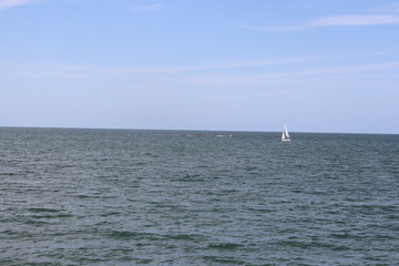 Fototapeta premium sailboat in the sea