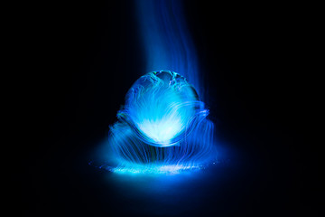 Lensball Lightpainting